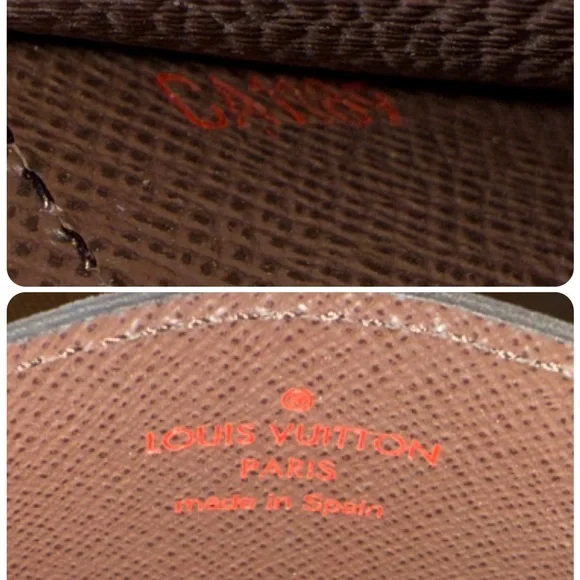 Authentic Louis Vuitton Damier Ebene Card Holder - Picture 11 of 16